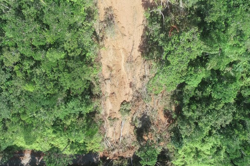 148139 Parque do Atalaia em Itajaí segue interditado após deslizamento de terra