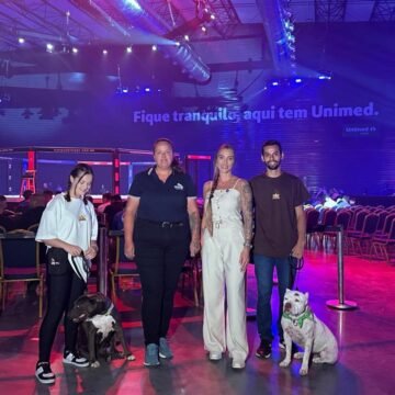 Pitbull acolhido pela UAPA ganha um lar e retoma convívio social