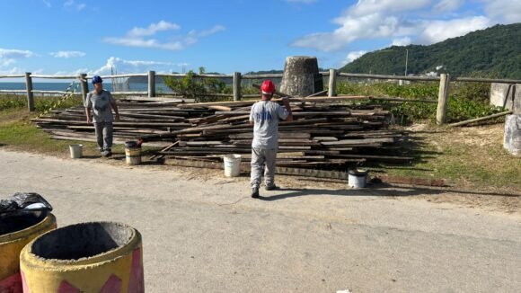 151058 Itajaí: iniciadas obras de recuperação de um dos principais pontos de visitação turística