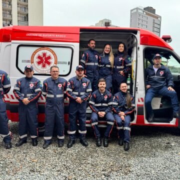 Balneário Piçarras inaugura serviço do SAMU e inicia atendimentos