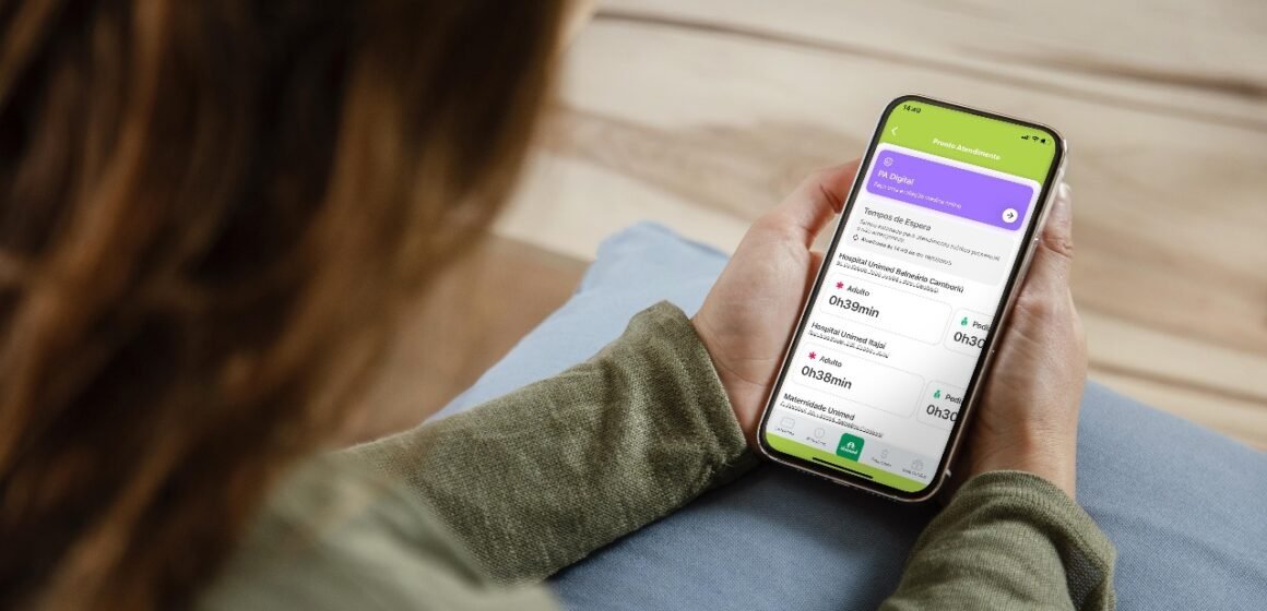 APP Unimed Litoral indica qual Pronto Atendimento tem menor tempo de espera para casos não urgentes