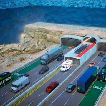 Megaprojeto de R$ 600 milhões que prevê túnel submerso entre Itajaí e Navegantes avança para nova etapa