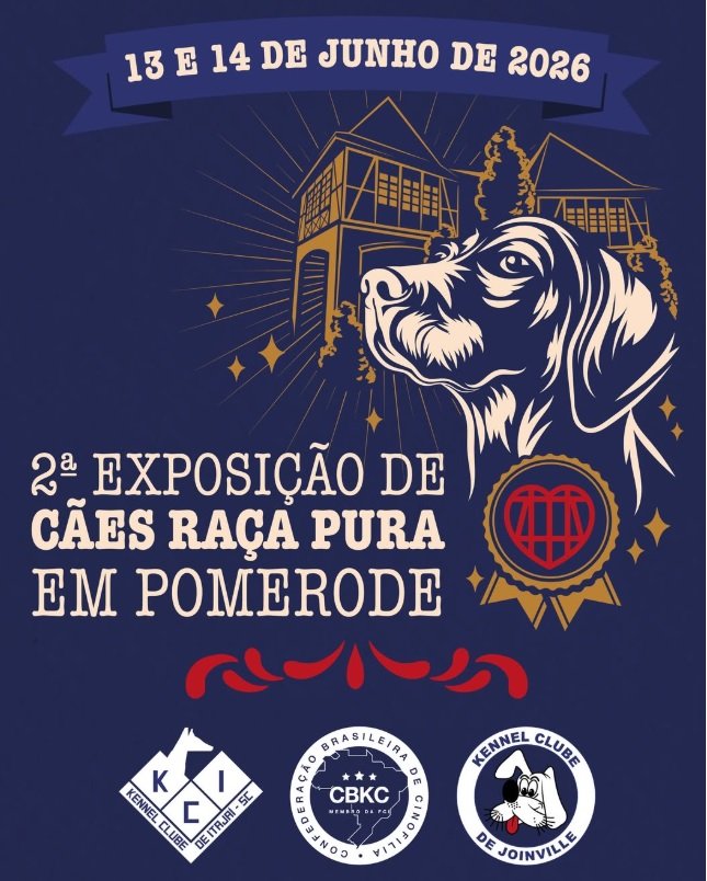 expocaes-card Pomerode sedia 2ª Exposição de Cães de Raça Pura no próximo final de semana