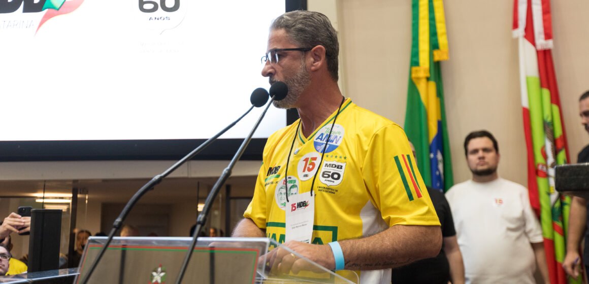 João Matos tem candidatura homologada em convenção do MDB e inicia caminhada rumo à Câmara Federal