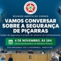 Conseg de Balneário Piçarras lidera reunião para apresentação de videomonitoramento